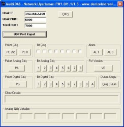 MultiDAS Kontrol Kartı (Ağ/Network/İnternet Üzerinden Kontrol) - 3